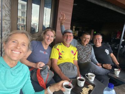 Scott Failor Cycling on the  tour with redspokes